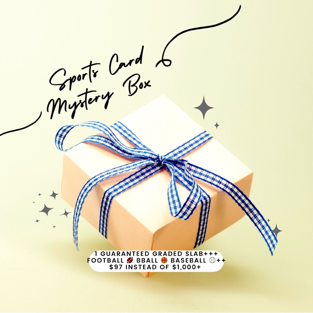 🏈🏀⚾️🔐🎁 Sports Card Vault Mystery Box for $77🏈🏀⚾️🔐🎁